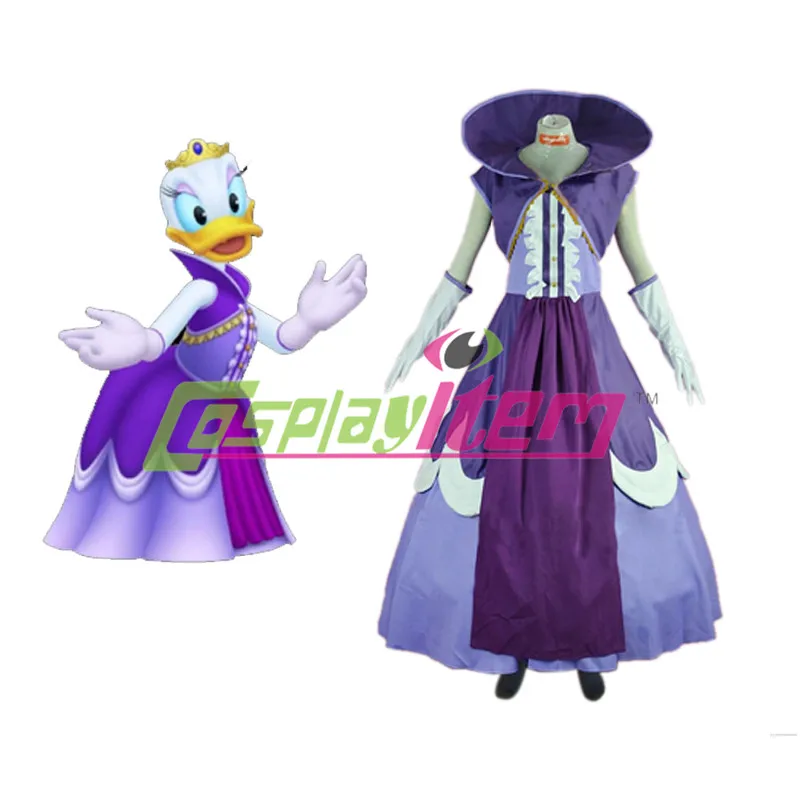 Custom Made Paperina Costume Cosplay Kingdom Hearts Daisy Vestito Anatra  Per Adulti|dress for adult|cosplay costumecostume cosplay - AliExpress
