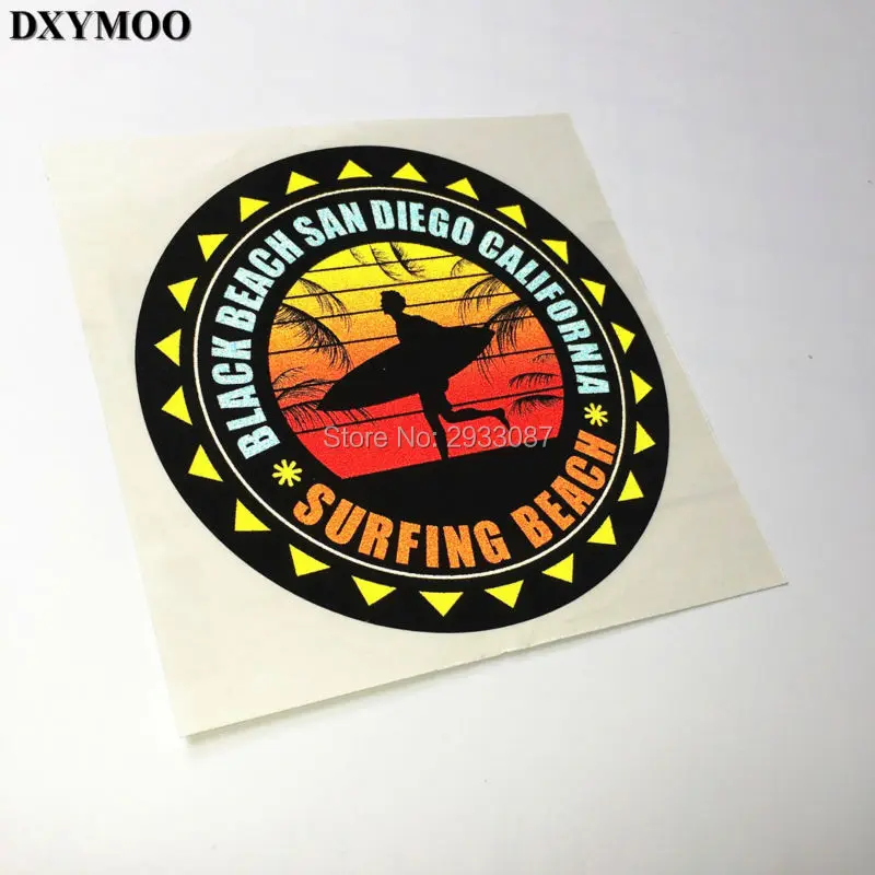 Buy 120mm Funny Surfing Beach BLACK BEACH SAN DIEGO