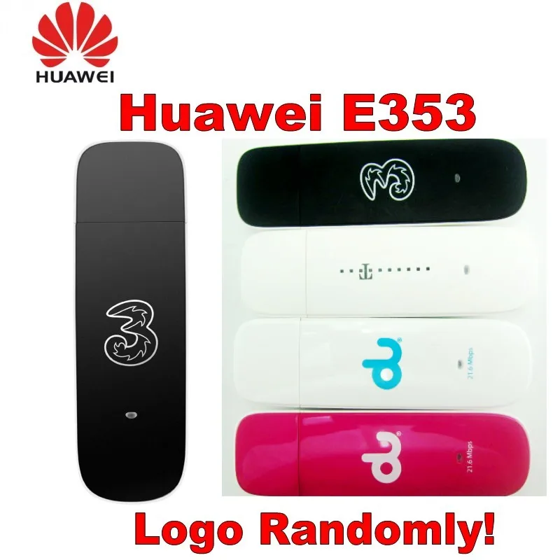 Партия 100 шт. разблокированный Huawei E353 3G UMTS HSPA + HSDPA 21 Мбит/с USB флешка для серфинга