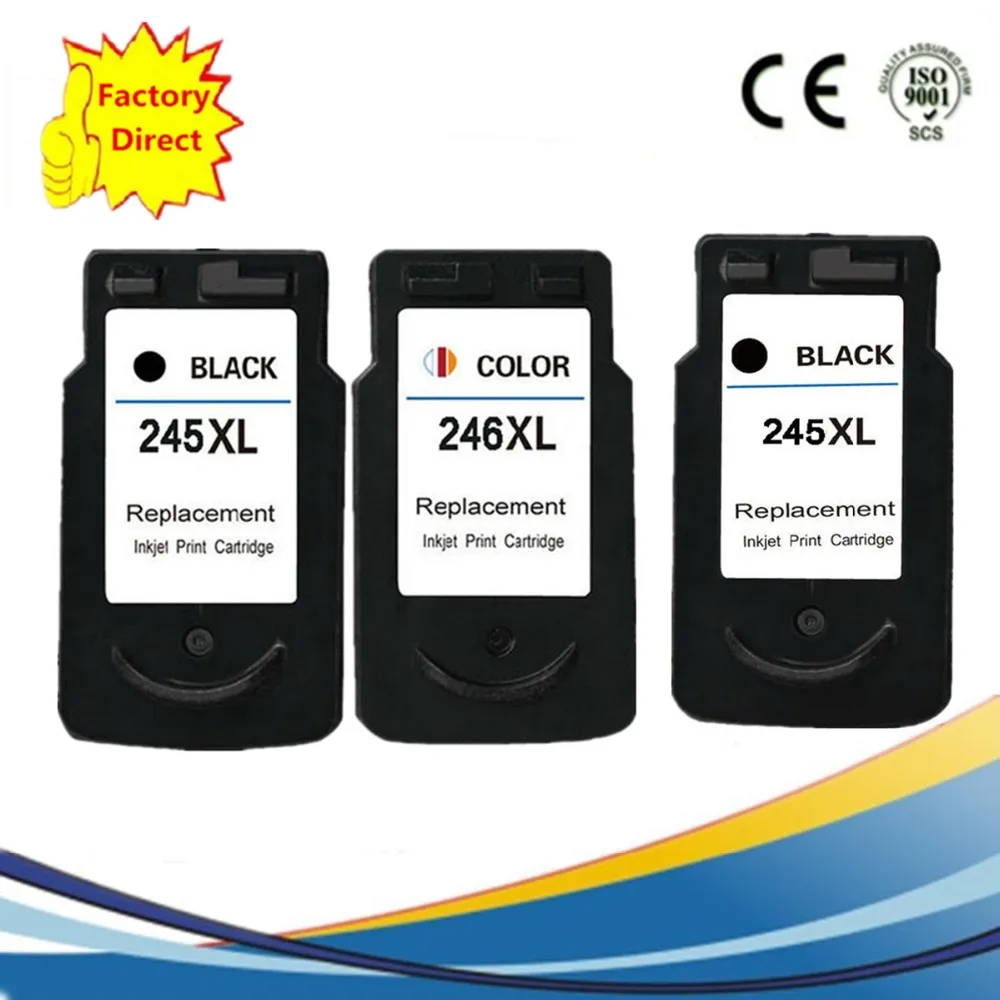 PG 245 XL PG245 CL 246 CL246 чернильный картридж для принтера Canon Pixma IP2820 MX492 MG2520 MG2924 MG2920 MG2922|ink