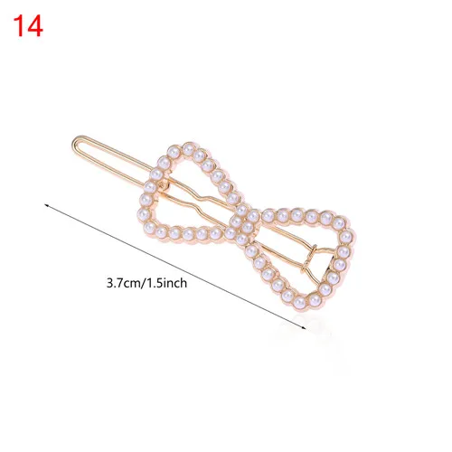 Style 5-14 1 шт., модные женские Геометрические заколки для волос, заколки для волос, Звездный зажим для волос сердце, нежные заколки для волос, заколка для волос, ювелирные изделия для волос, аксессуары для волос - Цвет: Style 5-14