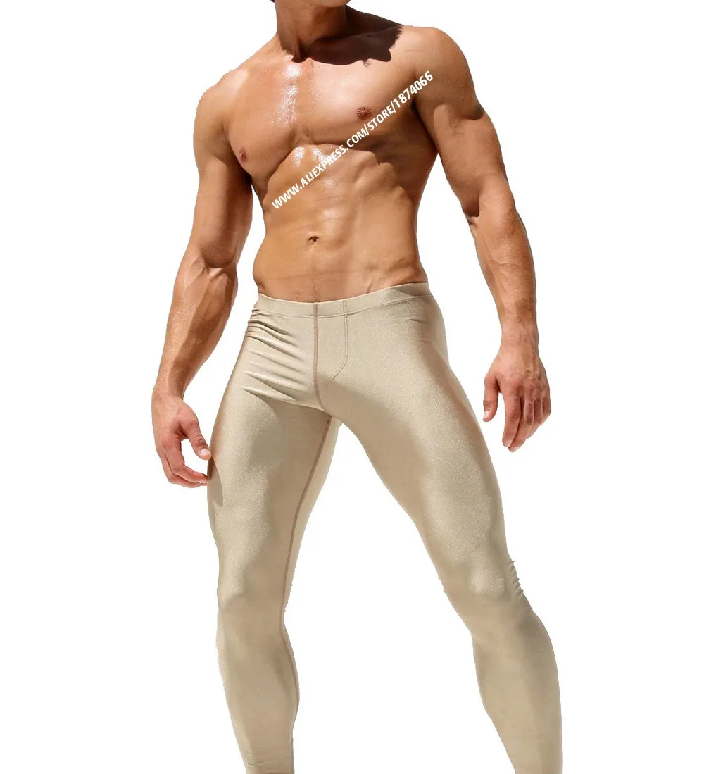 Aimpact Sexy Fashion Skinny Men Sport Pants Athletic Slim Fitted Running Men's Pants Gym Sexy Tight Causal Sweatpants AQ15 (10)
