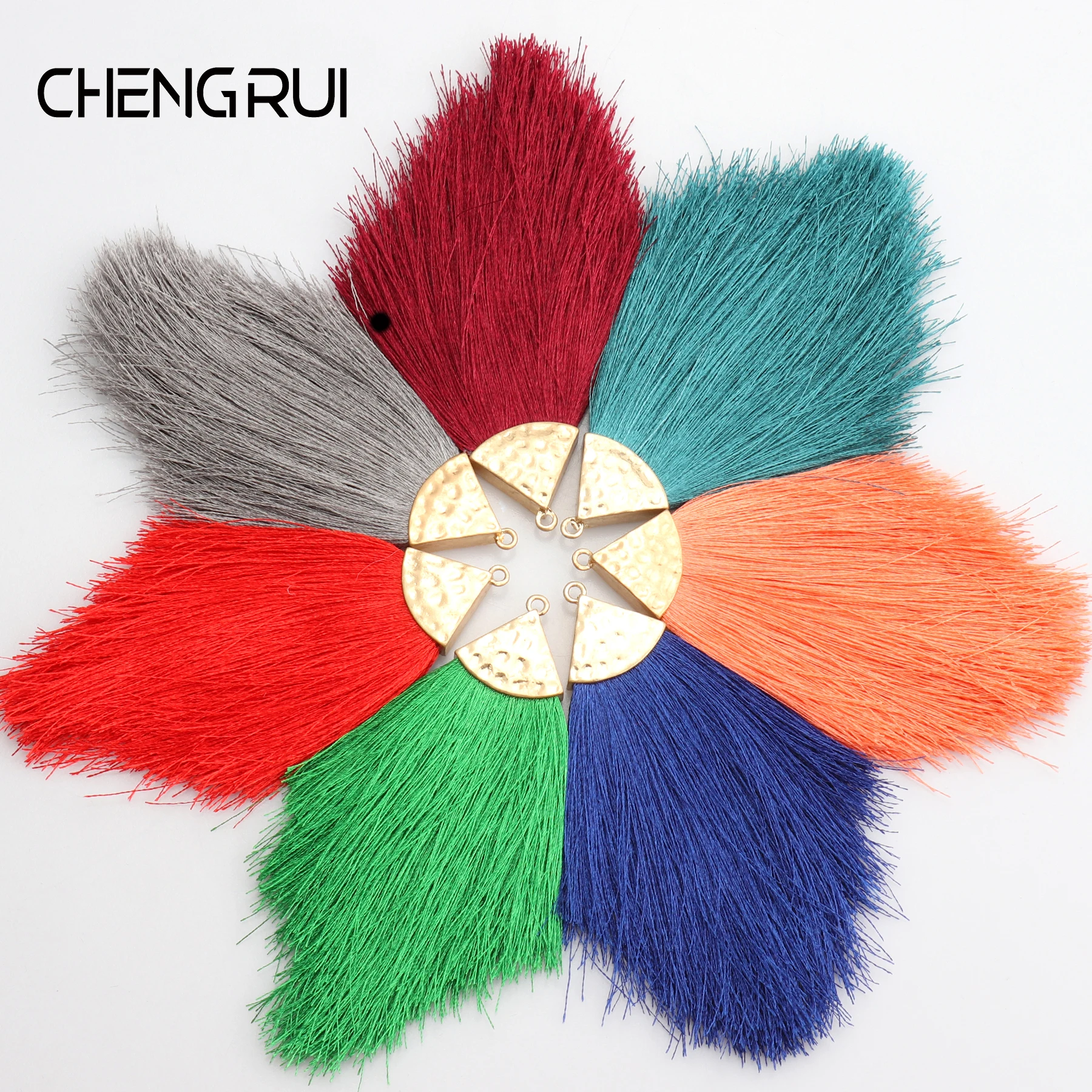 

CHENGRUI L194,10cm, tassel,craft tassel,gradient color tassel,fringe for curtain,fringe curtain,household items,diy,4pcs/bag