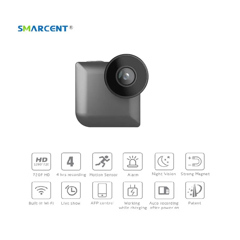 

C3 Mini Secret Camera Wifi IP Control Night Vision Video Recording Micro Camara Motion Detection HD 720P mini kamera Nancy Cam