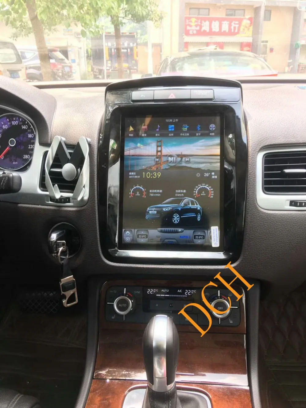 10,4 ''вертикальный экран Tesla стиль Android 8,1 автомобильный DVD gps для Volkswagen touare g 2010 2011 2012 2013 PX6