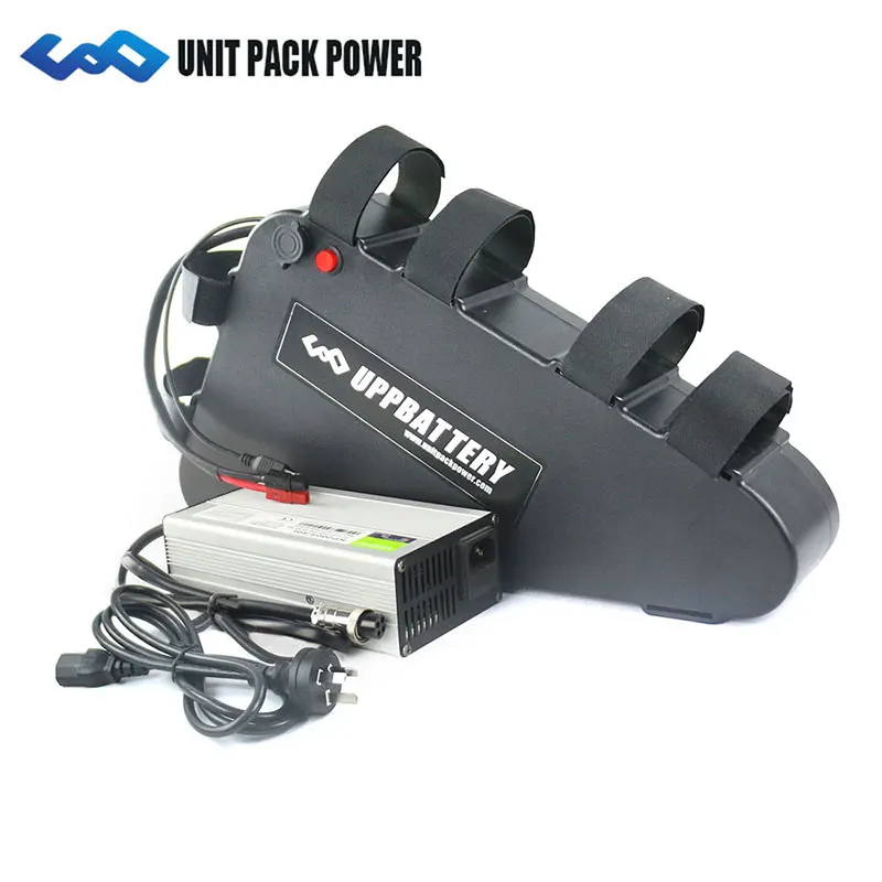 

Free shipping High Power Electric Bike Triangle Battery 52V 21Ah Lithium Battery with USB 30A BMS and Charger