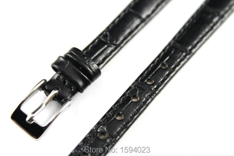 alta qualidade + preto couro genuíno pulseiras