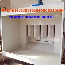 PCBM-280 заказной ручной электростатического порошкового покрытия распылитель шкаф для порошка