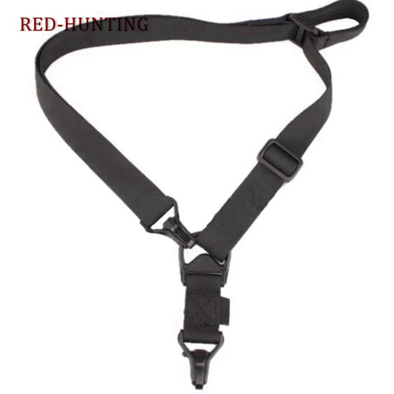 

2 Point Tactical Rifle Sling Military Wargame Paintball Hunting Adjustable Gun sling Strap Survival Bungee Tool