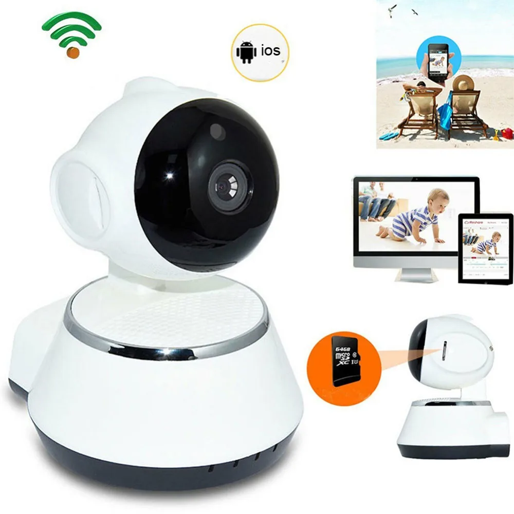 720P Wireless IP Camera Wi-Fi Wireless Mini Network Camera Smart Home Security Surveillance Wifi Night Vision CCTV Camera