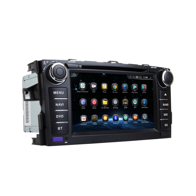 CarExc Android 9 0 OS Octa Core для Toyota Corolla 2012 автомобильный DVD плеер с GPS навигационной