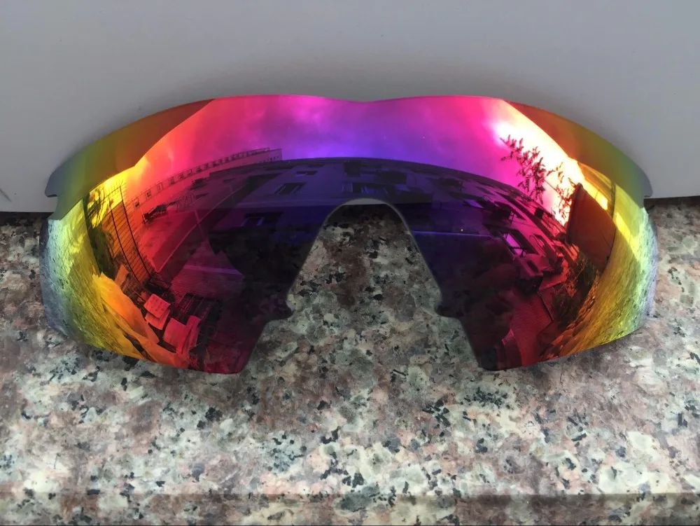 Purple Red Polarized Replacement Lenses for M Frame Strike Sunglasses