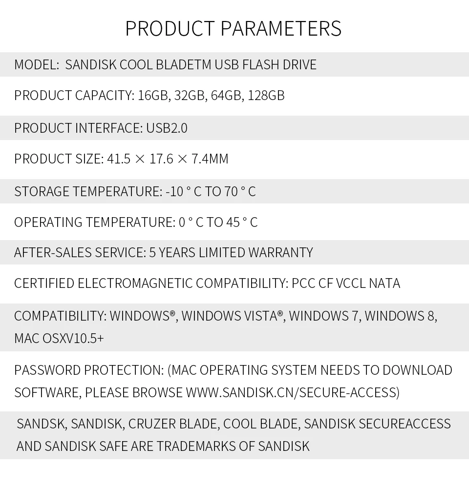 Двойной Флеш-накопитель SanDisk usb флэш-накопитель 32 Гб 64 Гб 128 ГБ usb 2,0 CZ61 флэш-диск usb флэш-накопитель, usb флеш-накопитель 16Гб 8Гб Гб карта памяти, Флеш накопитель 32 ГБ