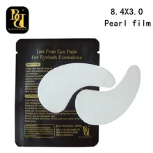 BB Абсолютно ультратонкий 8,4X3,0 без ворса накладное средство для ухода за кожей под глазами для наращивания ресниц 1000 пар/лот