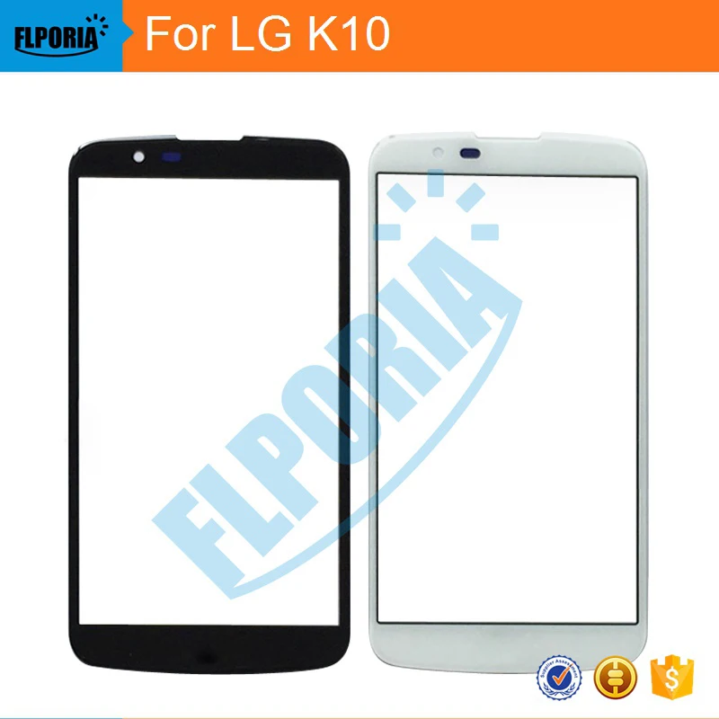 

5PCS For LG K10 version 2017/version 2016 K410F M2 K430T K420N Front out LCD Glass Lens cover Repair Touch Screen Outer Glass