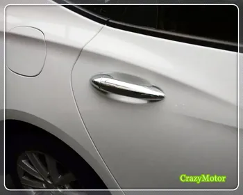 

For Opel / Vauxhall Insignia 2017-2020 Chrome Side Door Handles Decoartion Cover Trim Car Styling