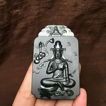 

H49#Hetian jade jade pendant, jade is warm and delicate