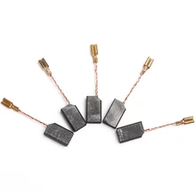 10 шт. 6,1*7,8*13,6 мм запасные части Мини дрель Замена для электрической мясорубки угольные щетки для электродвигателей роторный инструмент