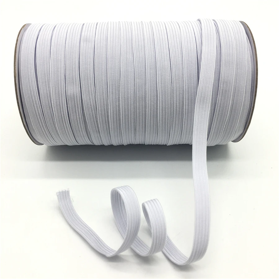 5 ярдов/партия 7 мм эластичная лента Многоуровневая утолщенная атласная эластичная повязка из спандекса отделка швейная лента аксессуары для одежды кружевной отделкой