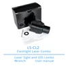 Laserspeed Tactical Gun Light 450LM with Glock 19 Laser Compact Pistol Flashlight Laser Combo ► Photo 3/6