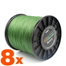 Супер 500 м X 8 нитей плетеная леска для рыбалки многонитевая PE линия linha multifilamento para pesca 8 fios