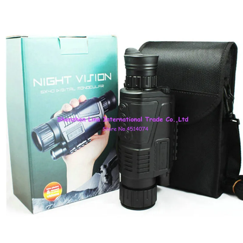

JHOPT Multi-function Digital Night Vision Device 5X42 Can Record Video J5X42