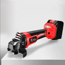 Аккумуляторная 21 в Беспроводная бесщеточная шлифовальная машина с 3.0Ah литий-ионная батарея 100 мм Угловая шлифовальная машина для резки комплект коробка