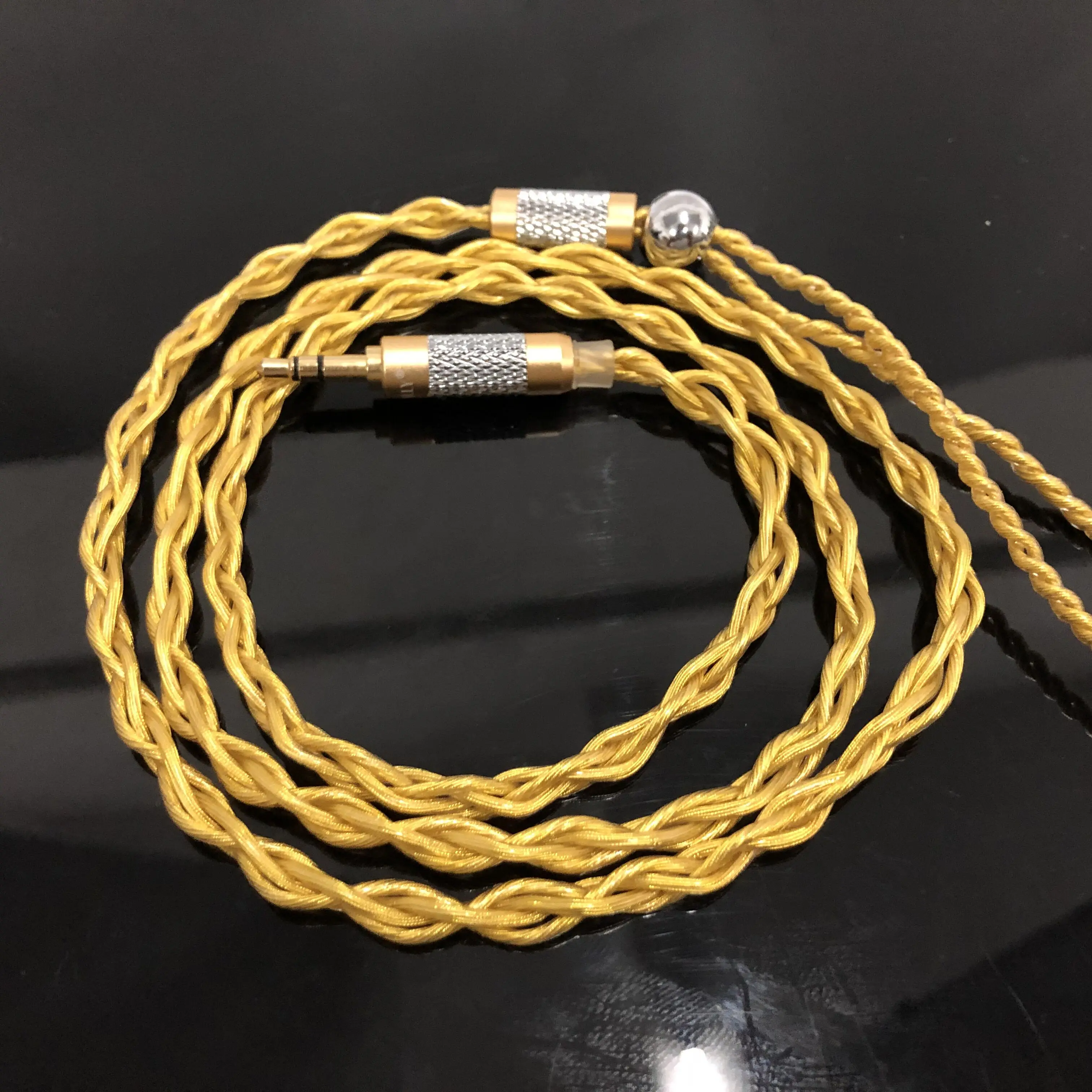 Плетеная леска с 4 нитями 5N 0 78 мм 2 pin для Уэстон UE3X UE18 W4R es5 TFZ кабель MMCX Shure SE215 SE535 A2DC