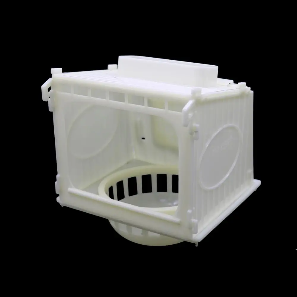

1 Pc Palstic Brid Nest Pigeon Parrot Canary Quail Hatching Room White Birds Home And House Bird Supplies