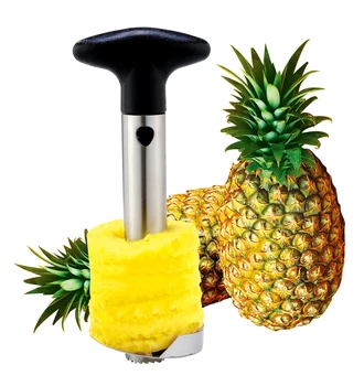 

Hot Sale Stainless Steel Fruit Pineapple Corer Slicers Pineapple Cutter Peeler Easy Slicer/Peeling Cutter Kitchen Easy Tools