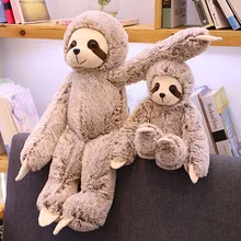 50 cm/70 cm urocza lenistwo lalka pluszowa zabawka wysokiej jakości śliczne pluszowe zabawki anime dla dzieci prezent dla dzieci zabawki dla dzieci Cartoon Peluche poduszka(China)