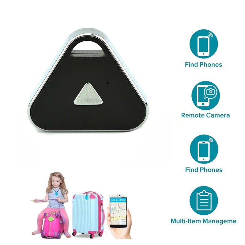 

Triangle Bluetooth anti-lost Locator Positioning Child Child Pet Key Wallet Luggage Valuables anti-lost 19