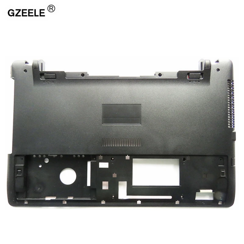 Tanie GZEELE nowy dolna obudowa do laptopa etui na ASUS X550 X550C X550VC X550V A550 laptopa płyty głównej dolnej D przypadku bez otwór USB niższe