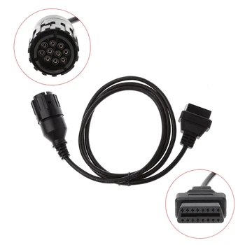 

10Pin To 16Pin OBD2 Diagnostic Cable Adapter For BMW ICOM D Motorcycles