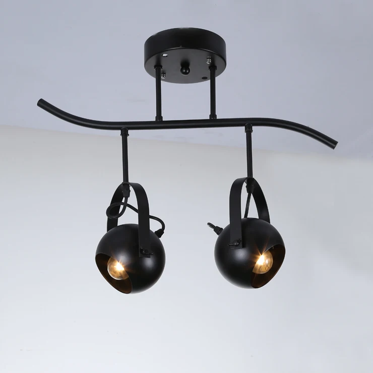 Прожектор Светодиодный светильник креативная индивидуальность с ретро светильник промышленный ветер трек свет бар кафе фон свет LU71364 YM