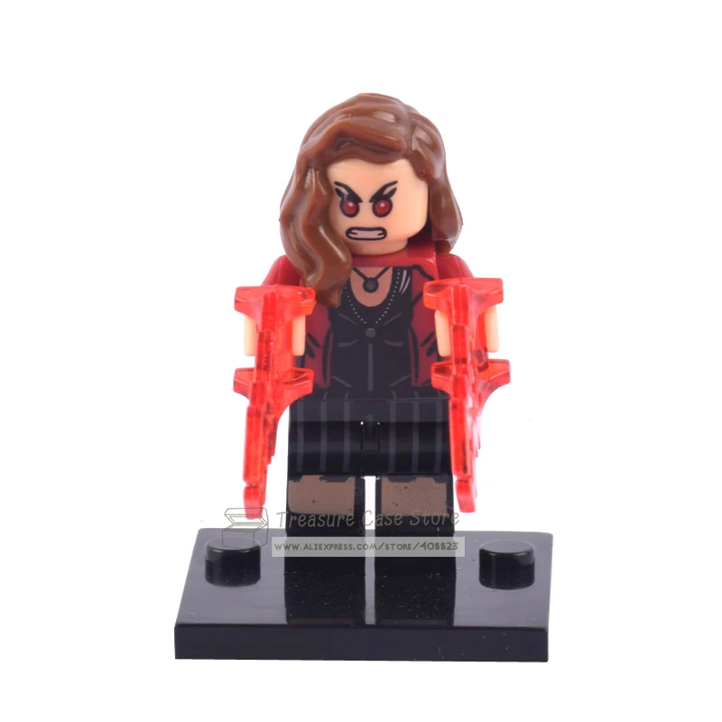 

NO.063 Scarlet Witch Individual figure Super Hero Building Toys Blocks