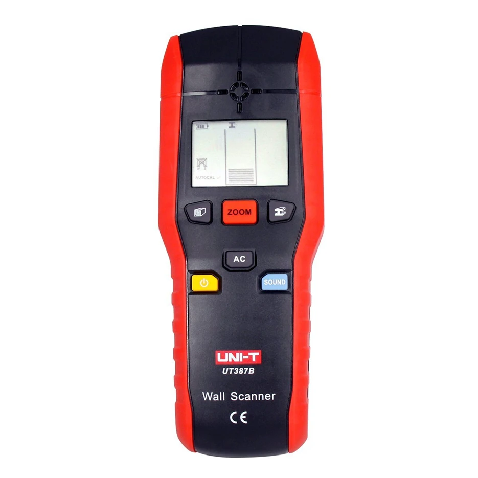 

UNI-T UT387B Wall Scanners Ferrous Meters Non-ferrous Metal detectors Copper wood Metal Detector Flashing LED Light Indication