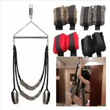 SM Bondage Gear Swing Chairs Hanging Door Sex Furniture Straps Flirting Bondage Rope BDSM Bondages Erotic Game Toy For Couples