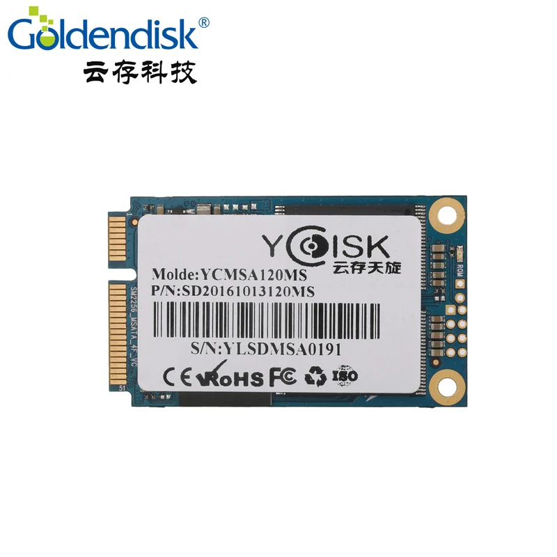 Goldendisk YCdisk серийный mSATA ssd 128GB SATA3 III 6 ГБ/сек. ssd 120gb msata для планшетных ПК жесткий диск для samsung сигнальный ПК для Intel