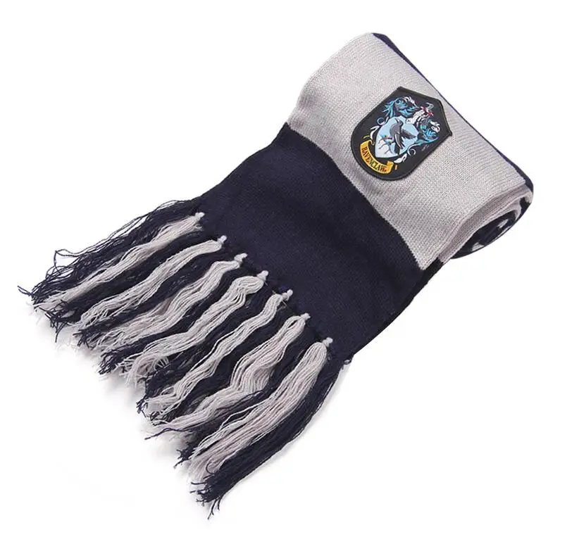 2017 New children college scarves Gryffindor Wrightlin slytherin scarf scarves lengthened thicker Holiday gifts A778