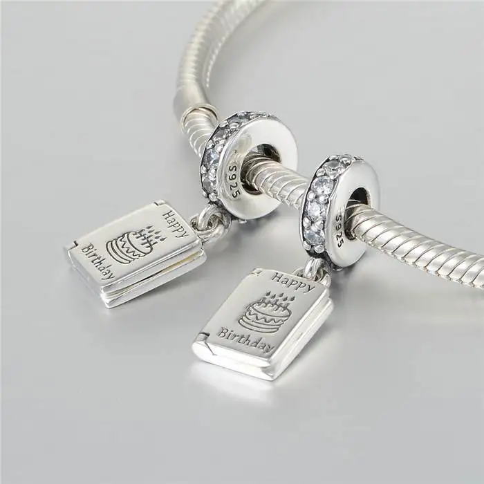 Pandora Charms Bracelet Birthday Card 