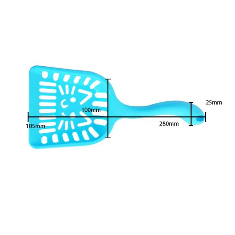 Товары для домашних животных, Собаки Щенок Кот котенок Пластик инструмент для очистки Совок Лопатка для животных лоток для отходов