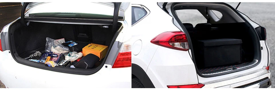 Heavy duty oxford Stowing Tidying Interior Holders, Car Foldable Trunk Organizer Storage Bags, 50 KG load Auto Rear Racks HDTO01