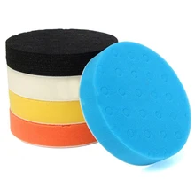 5 шт. 5/6 дюймов CCS Смарт мягкий полировка буферная прокладка для авто, полировальная машинка для автомобилей с эксцентриковым