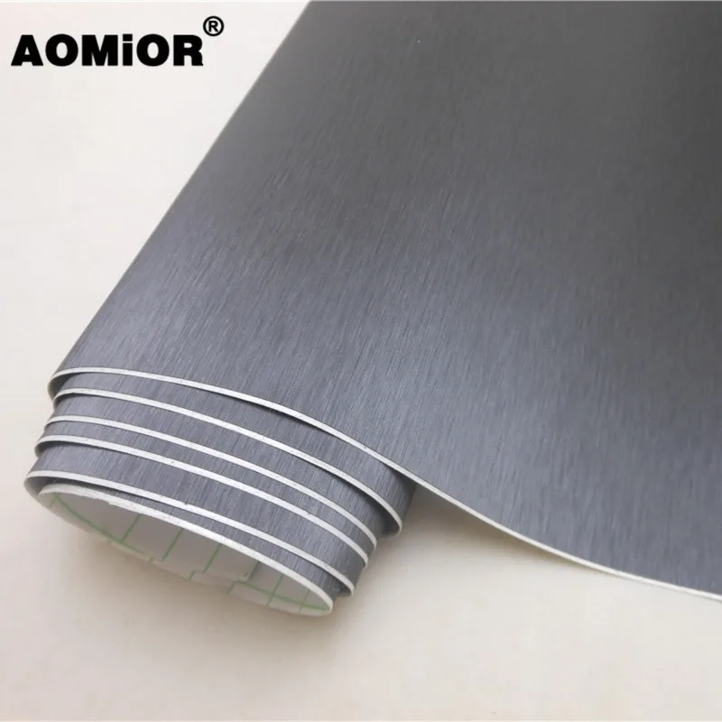 Grey-Brushed-Metallic-Vinyl-Film (1)