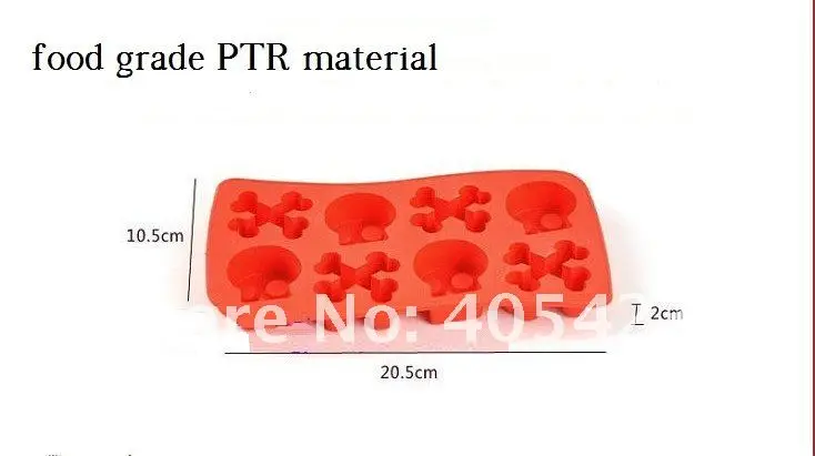 Free shipping! 2pcs/lot,ice mould ,skull mold,Silicone ice box,ice modeler,accept mixed style order