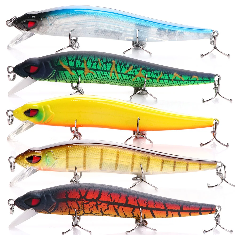TREHOOK 2.4g 6cm Mini Minnow Fishing Lures Mini Crankbait Pike Wobblers Fishing Bait Black Minnow Jerkbait Pencil Lure Tackle