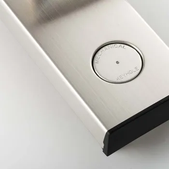 

RFID Card Digital Hotel Door Lock Electronic Keyless Security Entry 304 Stainless Steel in Silver