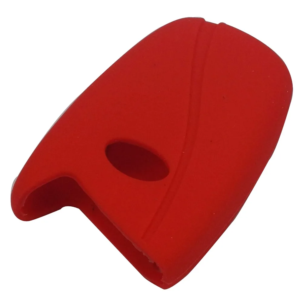 Keyforkess 30 pz/lotto 3 pulsanti a distanza Smart Car chiave copertura della cassa del Silicone per Hyundai Solaris ix35 ix45 Accent Elantra Santa Fe 11 1DSwarehouse8375