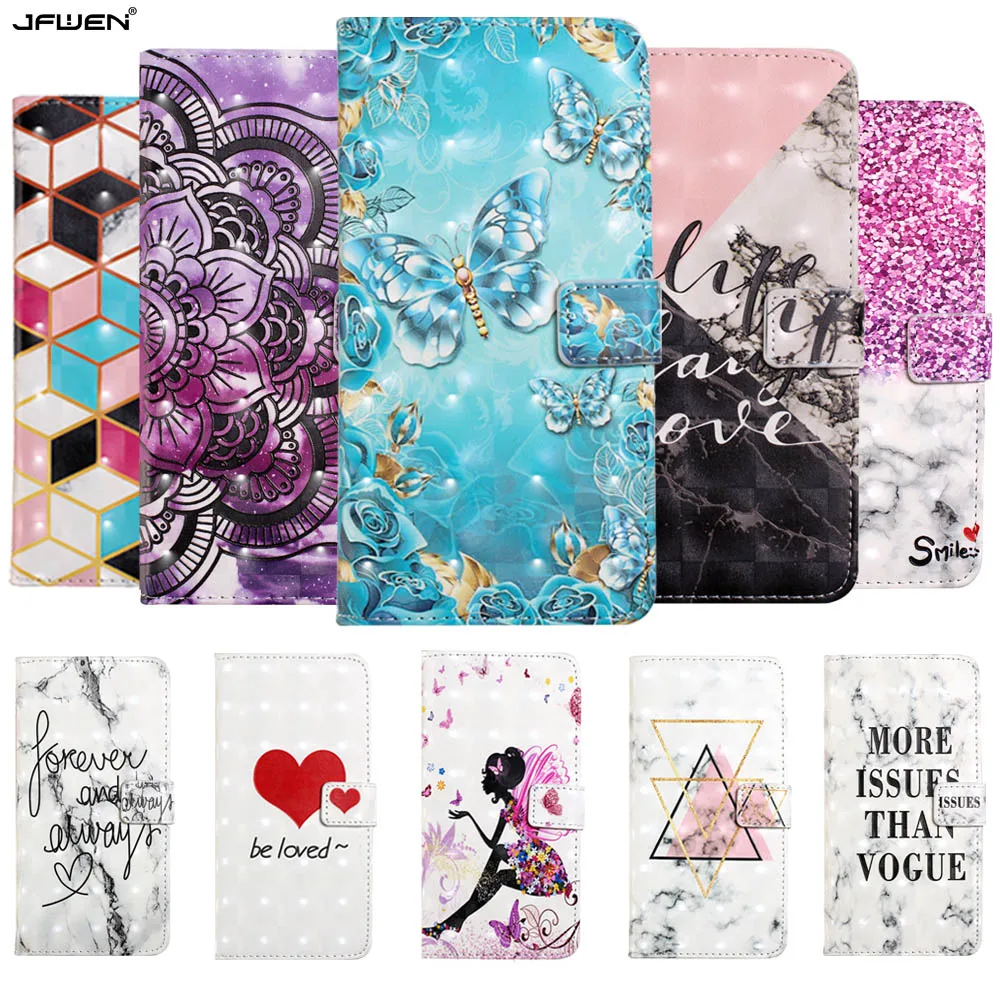 

JFWEN Leather Book Cases For Samsung Galaxy A7 2018 Case Flip Cover Wallet For Samsung Galaxy A7 2018 A750F A750 Phone Case